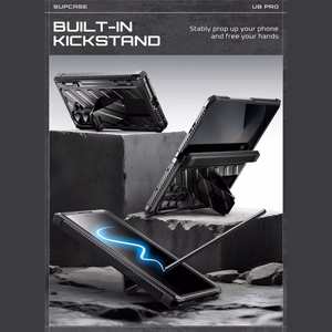 Supcase Unicorn Beetle Pro viedtālruņa apvalks Samsung Galaxy Z Fold 7 - melns