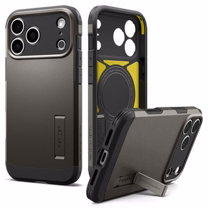 Spigen Tough Armor T MagSafe maciņš iPhone 17 Pro Max / 18 Pro Max, grafīta krāsā