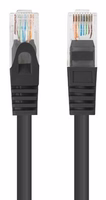 Lanberg PCU6-20CC-0200-BK tīkla kabelis Cat6 U/UTP melns 2m