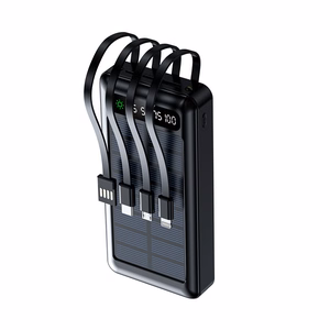 Setty solar power bank SLR-120 20000 mAh melns