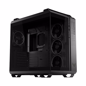 ASUS TUF Gaming GT502 Horizon datora korpuss MidiTower caurspīdīgs panelis ATX melns