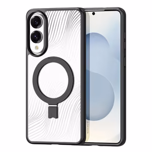 DUX DUCIS AIMO MAG viedtālruņa apvalks saderīgs ar MagSafe SAMSUNG S25 Edge melns