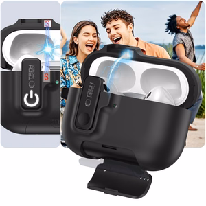 Tech-Protect Slim Hook Чехол для AirPods Pro 3 - чёрный