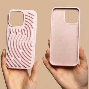DIY Snake case for iPhone 15 Pro 6,1" pink