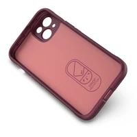 Magic Shield Case viedtālruņa apvalks iPhone 14 Plus elastīgs bruņots apvalks bordo