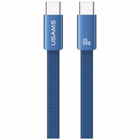 Kabelis USAMS U96 60W USB-C uz USB-C 1.2m zils