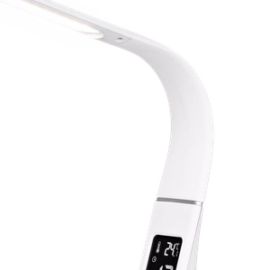 REBEL LED galda lampa ar pulksteni, kalendāru un temperatūras rādījumu
