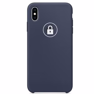 Tālruņa maciņš "Silicone Case" Apple iPhone Xs Max / Midnight Blue / iepakojumā