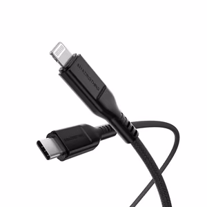 Amazing Thing kabelis Tough Pro CLC120MTOBK - Type C uz Lightning - PD 30W 3,2A 1,2 metri melns