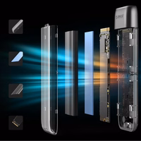 Orico TXM2-C3 M.2 NVME USB-C 3.2 10Gb/s disku ierīce - pelēka