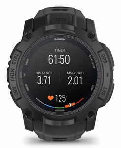 Garmin viedpulkstenis Instinct 3 AMOLED (010-03020-50) – melns