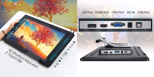 HUION Kamvas Pro 20 (2019) grafiskā planšete
