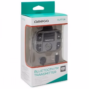 FM modulator Omega OUTF28 (AUX, SD, USB, LCD)