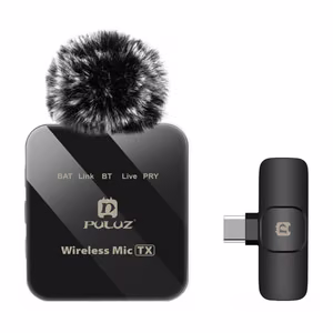 Bezvadu Lavalier mikrofons PULUZ PU648B (USB-C)