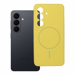 SILIKONA 2mm korpuss priekš SAMSUNG S26 saderīgs ar MagSafe lemon