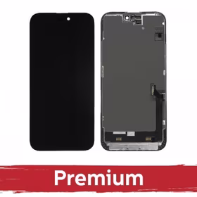 LCD displejs saderīgs ar iPhone 15 Plus melns (INCELL / Premium) /*Removable IC*/