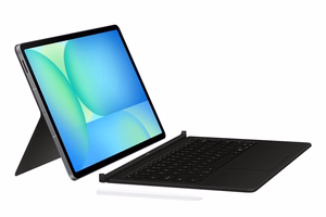 DX625UB Book Cover Keyboard -AI Key Samsung Galaxy Tab S10 FE+, melns