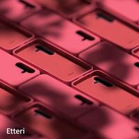 Etteri Silikona maciņš for Samsung Galaxy S24 FE raspberry