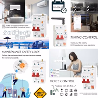 TUYA viedais automātslēdzis, 1P+N, Wi-Fi, RS485, 63A