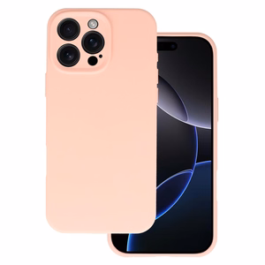 Silikona Lite viedtālruņa apvalks Iphone 16 Pro persiku
