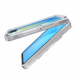 Spigen AirSkin Mag MagSafe Case for Samsung Galaxy Z Flip 7 - Clear and White