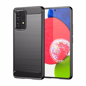 Oglekļa apvalks elastīgs apvalks Samsung Galaxy A53 5G melns
