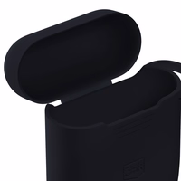 3mk Silikona AirPods Maciņš melns for AirPods 4 - melns