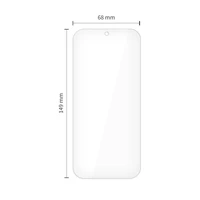 Tech-Protect Glass Fit+ 2-pack rūdītais stikls Google Pixel 9 / 9 Pro / 10 / 10 Pro - caurspīdīgs