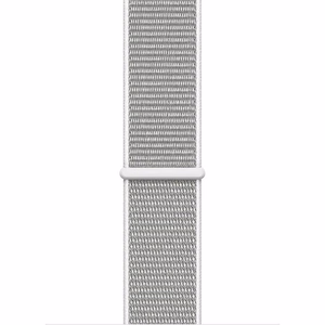 Crong Nylon Apple Watch sporta siksniņa, 44/45/46/49 mm, sudrabpelēka