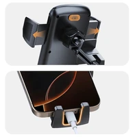 Blavec automašīnas turētājs BH-19 priekšējā stikla / paneļa (BH19-WSB) melns