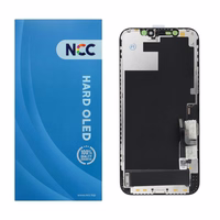 NCC LCD ekrāns IPHONE 12 / 12 Pro Cietais OLED (Atbalsta IC pārstādīšanu)