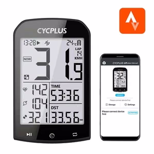 GPS velodators Cycplus M1 – saderīgs ar Strava, Trainingpeaks u.c.