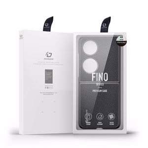 Dux Ducis Fino чехол из нейлонового материала Huawei P50 Pocket чёрный