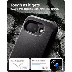 SPIGEN IZTURĪGS BRUŅU MAGSAFE GOOGLE PIXEL 10A MELNS