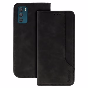 Wonder Prime viedtālruņa apvalks Motorola Moto G42 melns