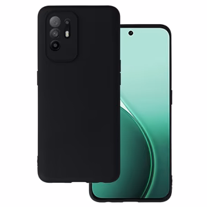 Matēts aizmugurējais viedtālruņa apvalks OPPO RENO 5Z 5G melns