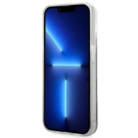 Karl Lagerfeld KLHCP14XLMNMK iPhone 14 Pro Max 6.7 "cietais apvalks melns / melns Šķidrs Mirdzums Monogramma