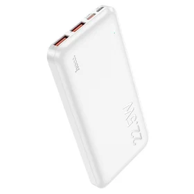 Portatīvais lādētājs Hoco 10000 mAh PD QC 3A 22,5W J101 balts