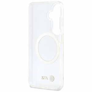 BMW IML Shockproof Metal Logo MagSafe maciņš priekš Samsung Galaxy S26 caurspīdīgs