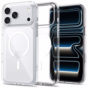 Tech-Protect Flexair Hybrid CC MagSafe maciņš modelim iPhone 17 Pro Max / 18 Pro Max – caurspīdīgs