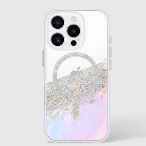 Case-Mate Karat Soap Bubble MagSafe vāciņš ierīcei iPhone 16 Pro, zaigojošs