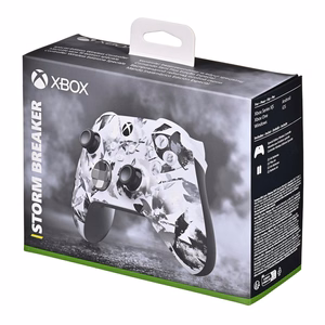 Microsoft Xbox bezvadu kontrolieris – Storm Breaker īpašais izdevums melns, balts Bluetooth spēļu kontrolieris analogais / digitālais Android, PC, Xbox One, Xbox Series S, Xbox Series X, iOS