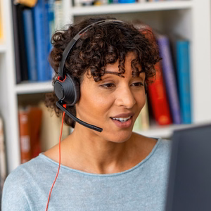 HP Poly Blackwire 5220 stereo USB-C austiņas + 3.5mm spraudnis + USB-C/A adapteris