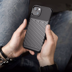 Thunder Case гибкий прочный защищённый TPU чехол для iPhone 13 mini зелёный
