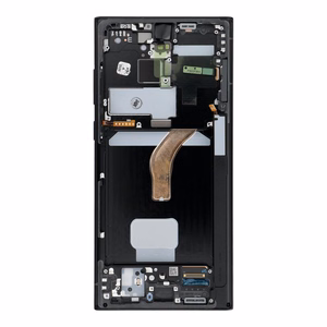 Samsung Service Pack displejs modelim Galaxy S22 Ultra S908, grafīta krāsā (GH82-27488E)