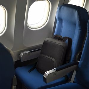 Wozinsky Premium ūdensizturīga klēpjdatora mugursoma - melna