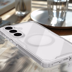 Nillkin Nature TPU Pro MagSafe saderīgs maciņš priekš Samsung Galaxy S26 balts