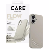 CARE by PanzerGlass FLOW MagSafe futrālis iPhone 17 - Bēšs