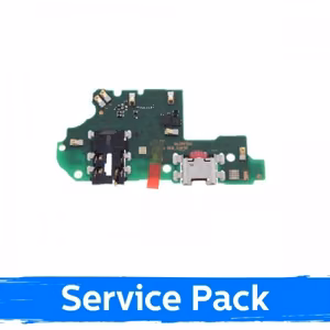 Charging Port Saderīgs ar Huawei P Smart 2019 ar Flex / Plata (Service Pack)