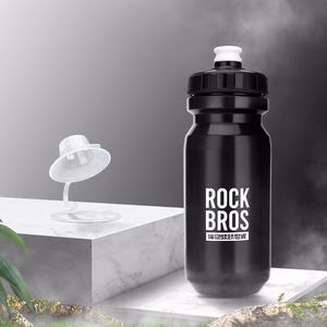 Rockbros 600 ml velosipēda pudele – melna